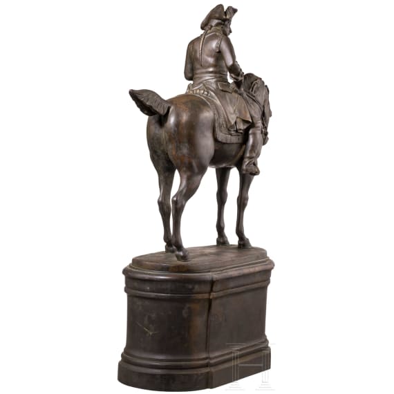 Rudolf Kaesbach (1873 - 1955) - Reiterstandbild von K&ouml;nig Friedrich II. von Preu&szlig;en