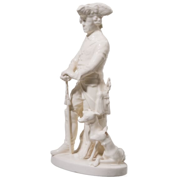 K&ouml;nig Friedrich II. von Preu&szlig;en - Keramikstatuette