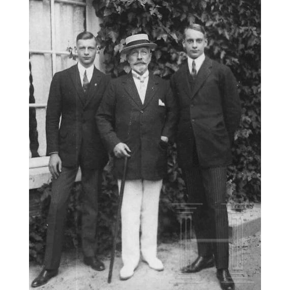 Kaiser Wilhelm II. - &bdquo;Matelot&ldquo;-Hut, wohl aus seiner Zeit in Haus Doorn