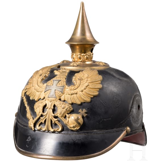 Helm f&uuml;r Reserveoffiziere, Preu&szlig;en, um 1900