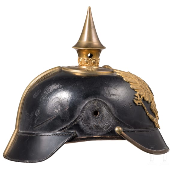 Helm f&uuml;r Reserveoffiziere, Preu&szlig;en, um 1900