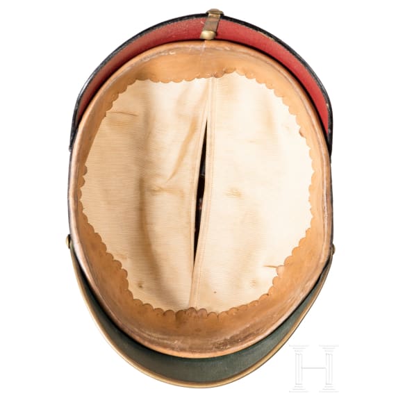 Helm f&uuml;r Reserveoffiziere, Preu&szlig;en, um 1900