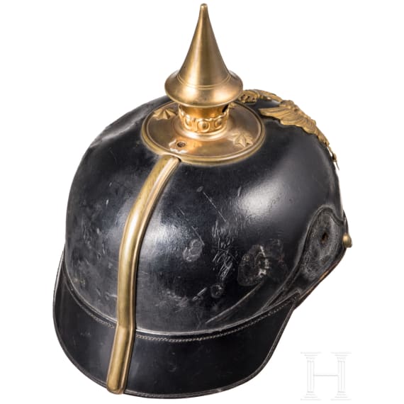 Helm f&uuml;r Reserveoffiziere, Preu&szlig;en, um 1900