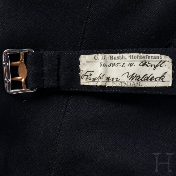 F&uuml;rst Friedrich Adolf Hermann zu Waldeck und Pyrmont (1865 &ndash; 1946) - pers&ouml;nliche Generalshose mit den dreiteiligen seitlichen Lampassen