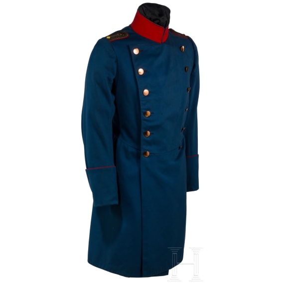 &Uuml;berrock f&uuml;r einen Oberleutnant, um 1900