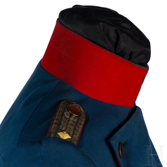 &Uuml;berrock f&uuml;r einen Oberleutnant, um 1900