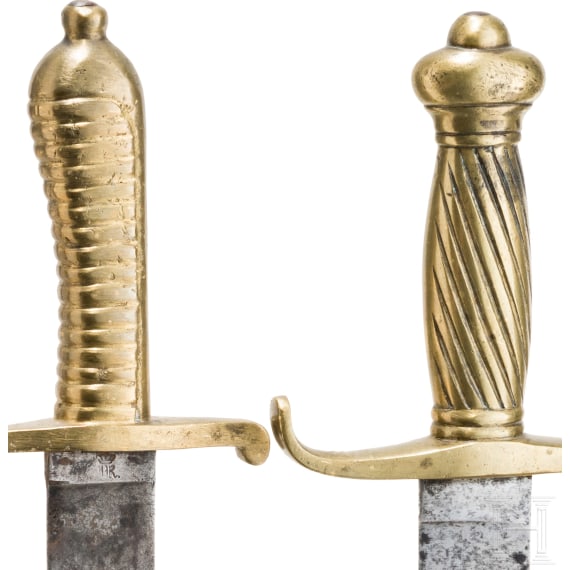 Zwei Faschinenmesser, deutsch, 19./20. Jhdt.