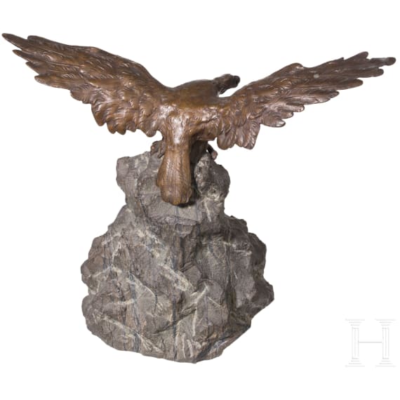 Tischadler als Schie&szlig;preis, datiert 1903