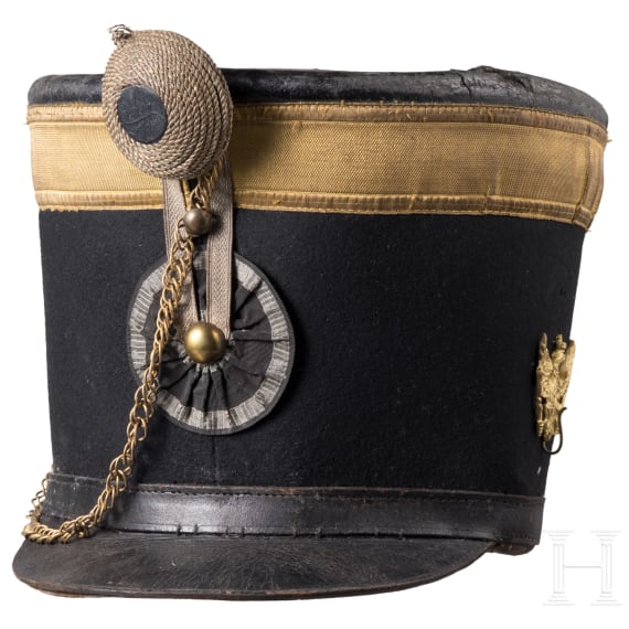 Tschako M 1808 f&uuml;r Offiziere der Infanterie, 20. Jhdt.