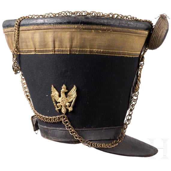 Tschako M 1808 f&uuml;r Offiziere der Infanterie, 20. Jhdt.