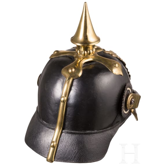 Helm f&uuml;r Mannschaften der Infanterie, um 1860