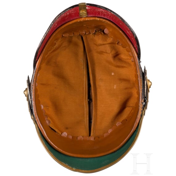 Helm f&uuml;r Offiziere der Infanterie, um 1900