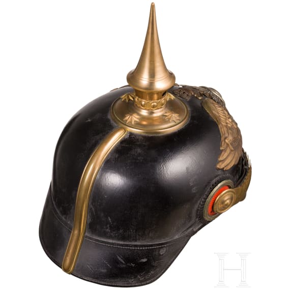 Helm f&uuml;r Offiziere der Garde-Infanterie, um 1900