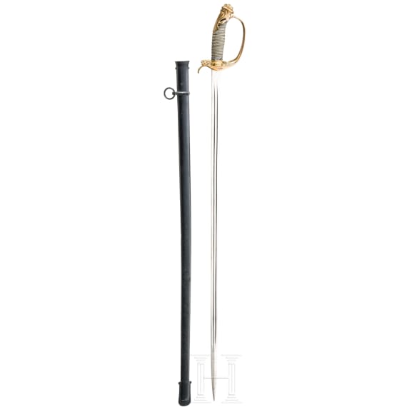 Degen M 1889 f&uuml;r Offiziere der Infanterie