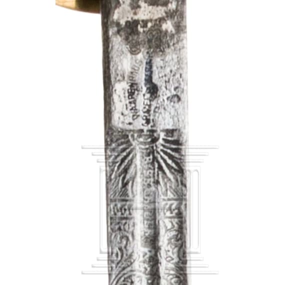 Zwei Degen M 1889 f&uuml;r Offiziere der Infanterie, um 1905