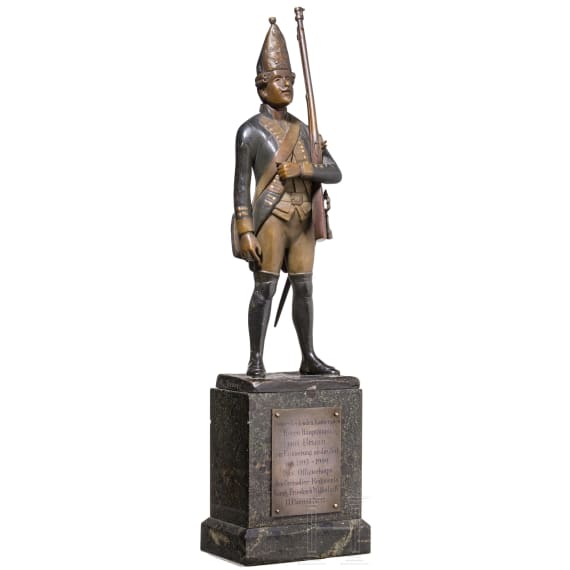 Grenadier-Regiment &bdquo;K&ouml;nig Friedrich Wilhelm IV.&ldquo; (1. Pommersches) Nr. 2 - Offiziersgeschenk f&uuml;r Hauptmann von Brunn, 1895 - 1909