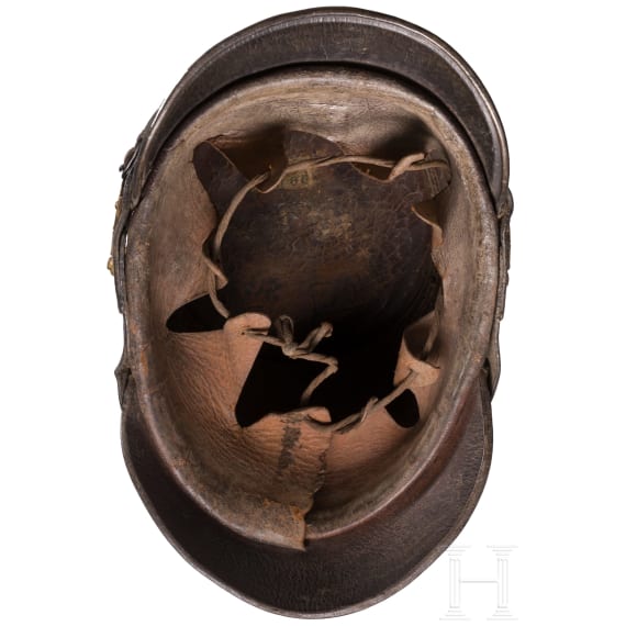 Tschako f&uuml;r Mannschaften der J&auml;ger-Bataillone, vor 1892