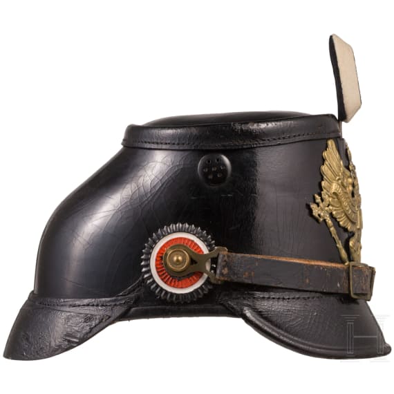 Tschako M 1895/97 f&uuml;r Mannschaften im J&auml;ger-Bataillon Nr. 9