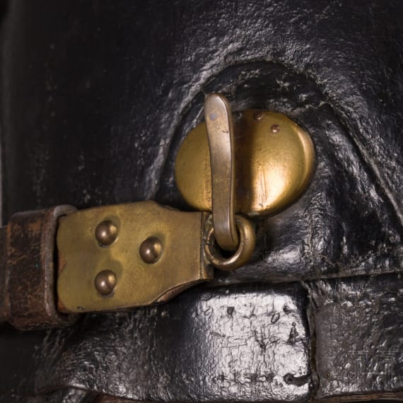 Tschako f&uuml;r Mannschaften der J&auml;ger-Bataillone, vor 1892