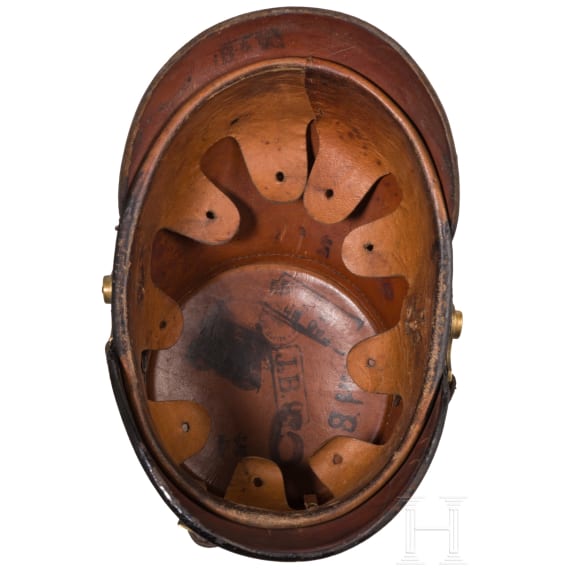 Tschako M 1895/97 f&uuml;r Mannschaften im J&auml;ger-Bataillon Nr. 9
