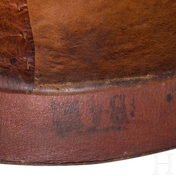 Tschako M 1895/97 f&uuml;r Mannschaften im J&auml;ger-Bataillon Nr. 9