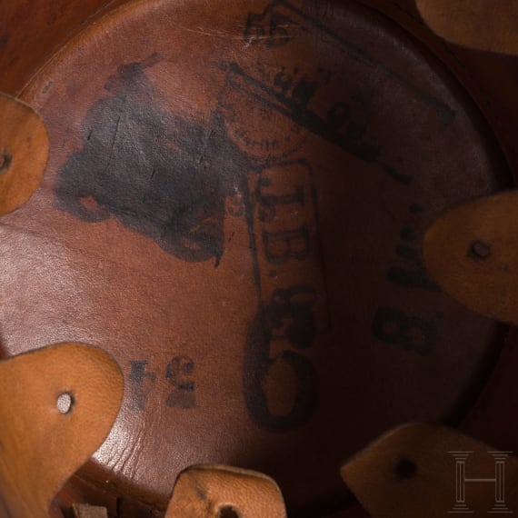 Tschako M 1895/97 f&uuml;r Mannschaften im J&auml;ger-Bataillon Nr. 9