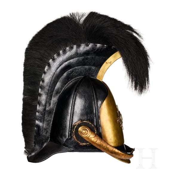 Helm M 1830 f&uuml;r Offiziere der preu&szlig;ischen Garde du Corps