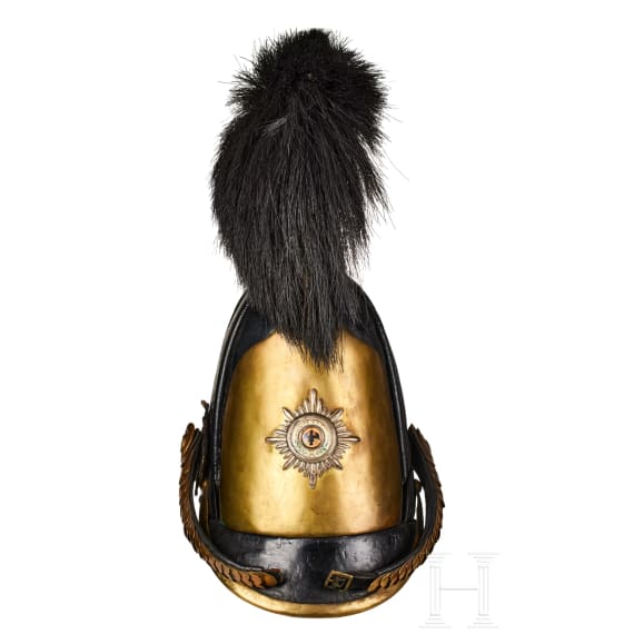 Helm M 1830 f&uuml;r Offiziere der preu&szlig;ischen Garde du Corps