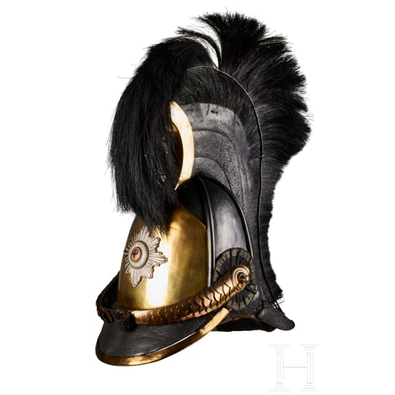 Helm M 1830 f&uuml;r Offiziere der preu&szlig;ischen Garde du Corps