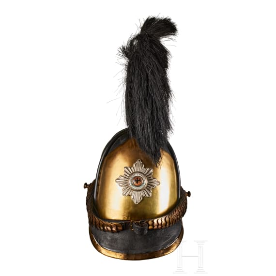 Helm M 1830 f&uuml;r Offiziere der preu&szlig;ischen Garde du Corps