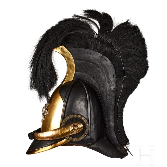Helm M 1830 f&uuml;r Offiziere der preu&szlig;ischen Garde du Corps