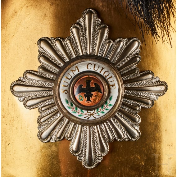 Helm M 1830 f&uuml;r Offiziere der preu&szlig;ischen Garde du Corps