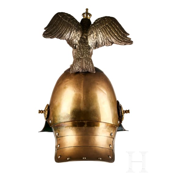 Fr&uuml;her Helm M 43 f&uuml;r Offiziere der preu&szlig;ischen Garde du Corps