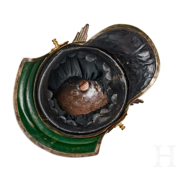 Fr&uuml;her Helm M 43 f&uuml;r Offiziere der preu&szlig;ischen Garde du Corps