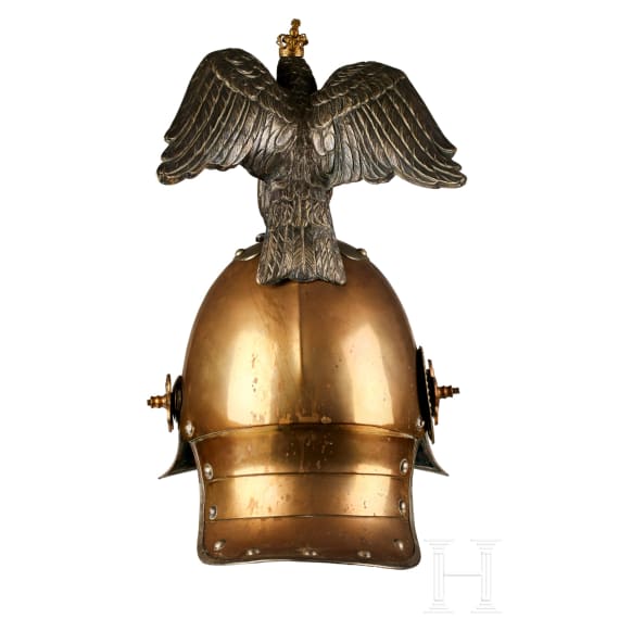 Helm M 43 f&uuml;r Offiziere der preu&szlig;ischen Garde du Corps