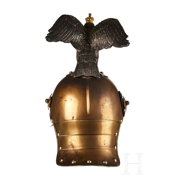 Helm M 67 f&uuml;r Offiziere der preu&szlig;ischen Garde du Corps