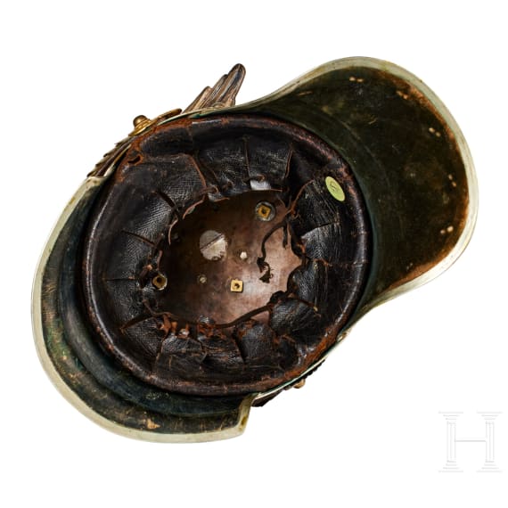 Helm M 67 f&uuml;r Offiziere der preu&szlig;ischen Garde du Corps