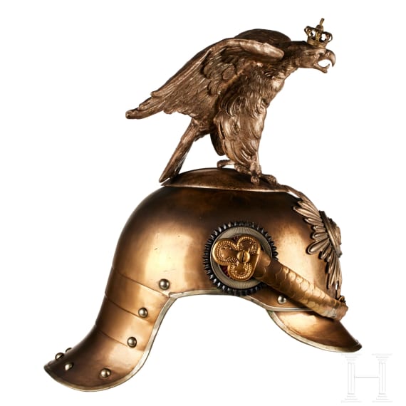 Helm f&uuml;r Reserveoffiziere der preu&szlig;ischen Garde du Corps