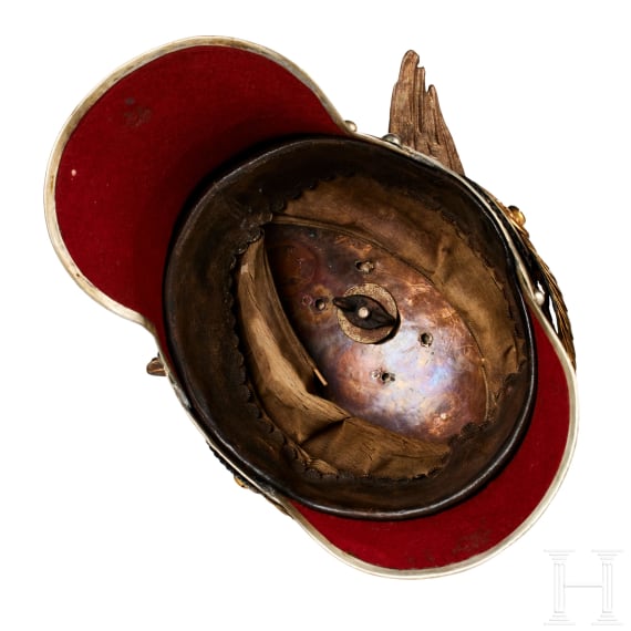 Helm f&uuml;r Reserveoffiziere der preu&szlig;ischen Garde du Corps