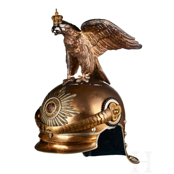 Helm f&uuml;r Reserve-Offiziere der preu&szlig;ischen Garde du Corps
