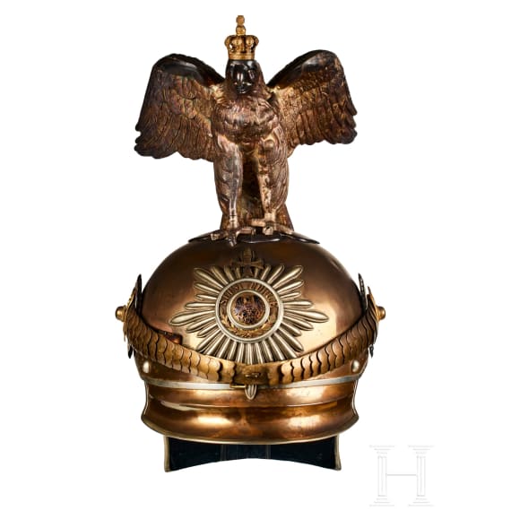 Helm f&uuml;r Reserve-Offiziere der preu&szlig;ischen Garde du Corps