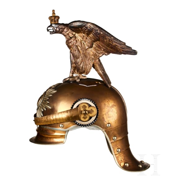 Helm f&uuml;r Reserve-Offiziere der preu&szlig;ischen Garde du Corps