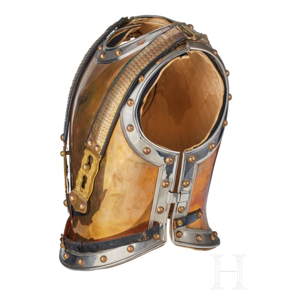 Tombak-K&uuml;rass f&uuml;r Offiziere der preu&szlig;ischen Garde du Corps