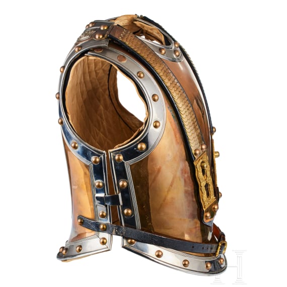 Tombak-K&uuml;rass f&uuml;r Offiziere der preu&szlig;ischen Garde du Corps