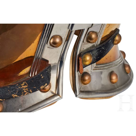 Tombak-K&uuml;rass f&uuml;r Offiziere der preu&szlig;ischen Garde du Corps