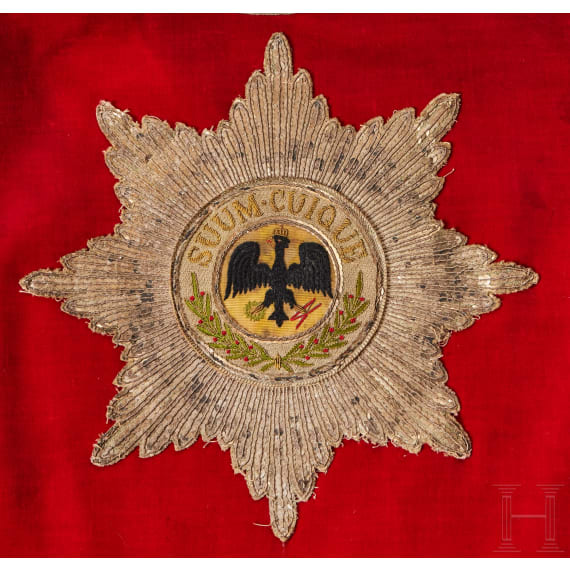 Supraweste f&uuml;r Offiziere der preu&szlig;ischen Garde du Corps