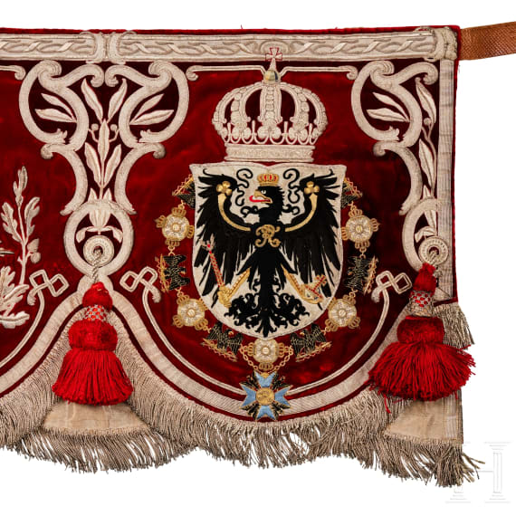 Kesselpaukenbehang der preu&szlig;ischen Garde du Corps