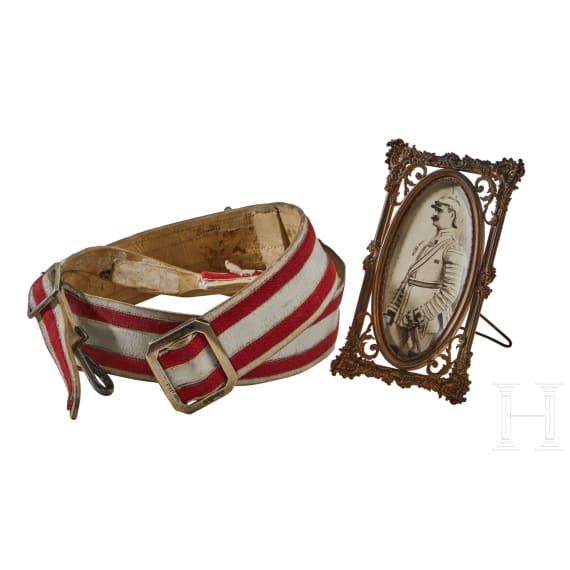 A Prussian Garde du Corps GdC Gala NCO Waist Belt