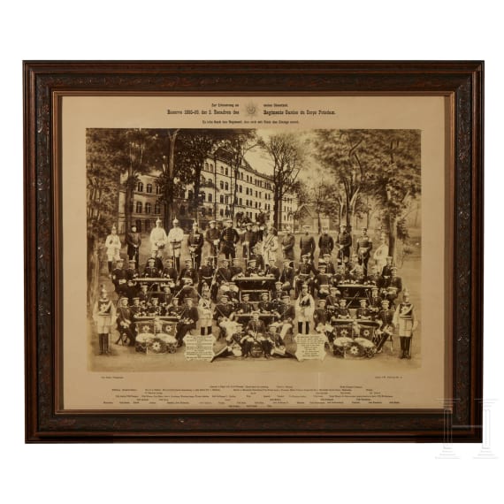 A Prussian GdC EM Gala watercolor and a Reservist Picture 1895&ndash;98