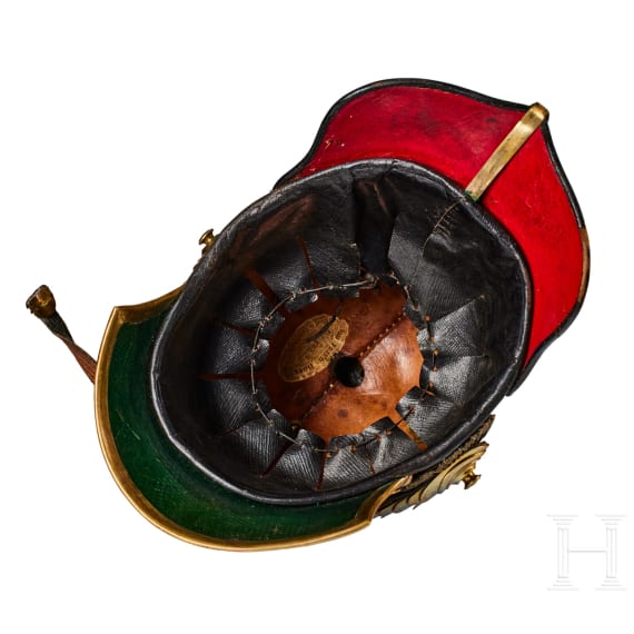 A Prussian Model 43 Guard Dragoon Landwehr Officer's Helmet